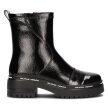 Czarne lakierowane botki damskie na traperze FILIPPO DBT3107/22