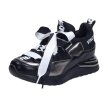 Srebrne sneakersy półbuty damskie VINCEZA 10658