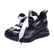 Srebrne sneakersy półbuty damskie VINCEZA 10658