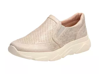 Złote sneakersy damskie, półbuty Jezzi 2061-3