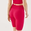 Prążkowane kolarki damskie track rib raspberry
