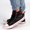 Czarne trampki damskie BIG STAR JJ274131