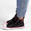 Czarne trampki damskie BIG STAR JJ274131