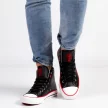 Czarne trampki damskie BIG STAR JJ274131