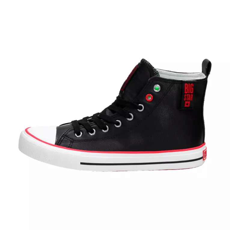 Czarne trampki damskie BIG STAR JJ274131