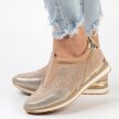 Beżowe sneakersy damskie, półbuty M.DASZYŃSKI 2169-3