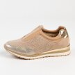 Beżowe sneakersy damskie, półbuty M.DASZYŃSKI 2169-3