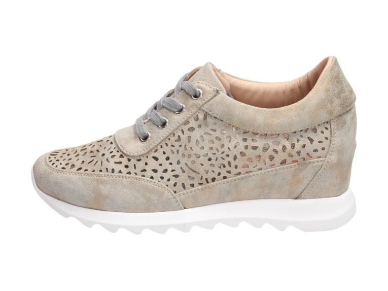 Szare sneakersy damskie M.DASZYŃSKI SA170-8