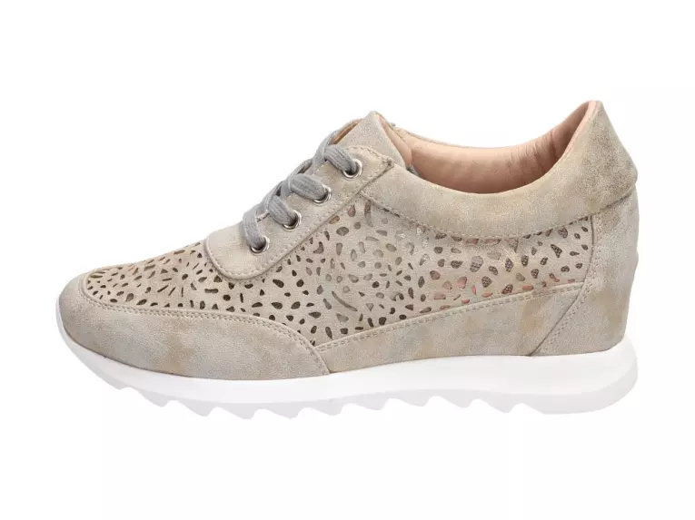 Szare sneakersy damskie M.DASZYŃSKI SA170-8