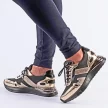 Sneakersy półbuty damskie VINCEZA 10651 BK/GL
