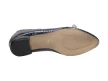 Granatowe POLSKIE lordsy damskie SUZANA 4028Y