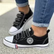 Czarne trampki dziecięce AMERICAN LH31 LH32 LH33 LH34 LH13