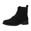 Czarne zamszowe botki damskie SERGIO LEONE BT599