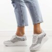 Białe skórzane sneakersy damskie S.Barski 641