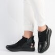 Czarne sneakersy damskie JEZZI ASA195-2