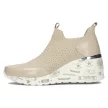 Beżowe sneakersy damskie na koturnie FILIPPO DP3551/22