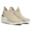 Beżowe sneakersy damskie na koturnie FILIPPO DP3551/22
