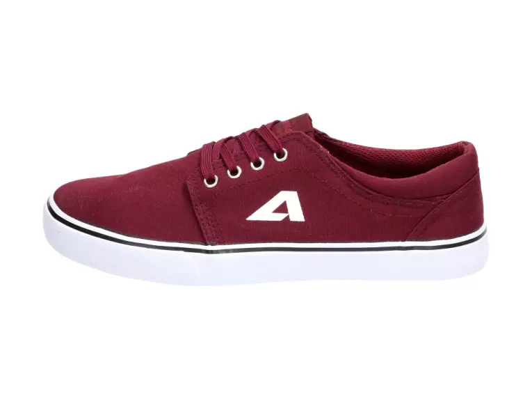 Bordowe trampki damskie American Club Lh18-21
