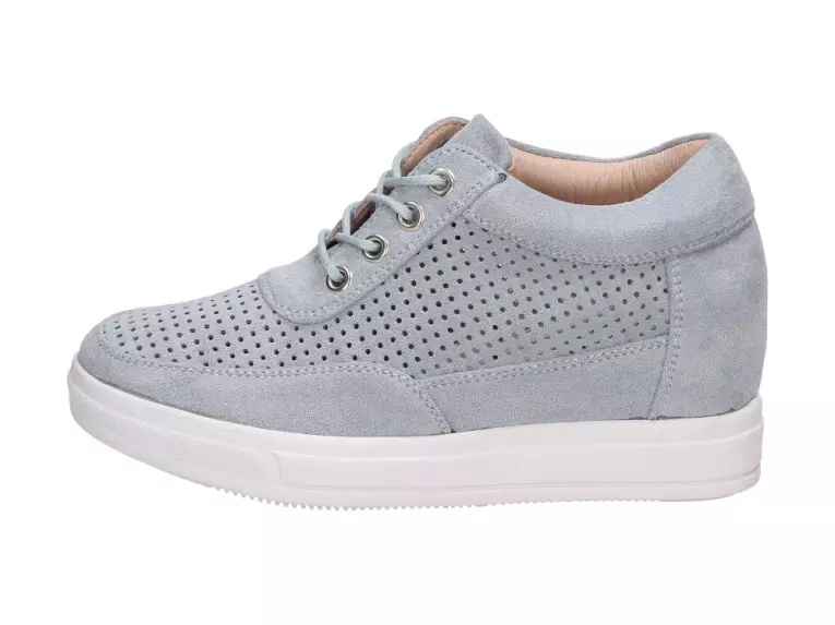 Szare sneakersy damskie M.DASZYŃSKI SA143-1