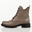 Taupe płaskie botki damskie Vinceza 58578