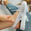 Białe przewiewne sandały, buty damskie T.SOKOLSKI 806