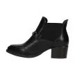 Czarne botki damskie na obcasie VINCEZA 10786 PU