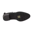 Czarne botki damskie na obcasie VINCEZA 10786 PU