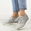 Szare botki damskie sneakersy Jezzi Asa170-3