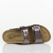 Skórzane klapki damskie Filippo Dk7062/25 Gn