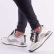 Białe sneakersy półbuty damskie VINCEZA 10646