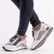 Białe sneakersy półbuty damskie VINCEZA 10646