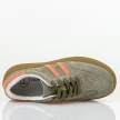 Khaki skórzane półbuty damskie Filippo Dp6764/25