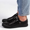 Czarne trampki damskie BIG STAR V274871SS20