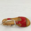 Czerwone sandały damskie Filippo Ds2099/21