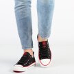 Czarne trampki damskie BIG STAR JJ274122
