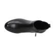 Czarne botki damskie VINCEZA 10822 PU