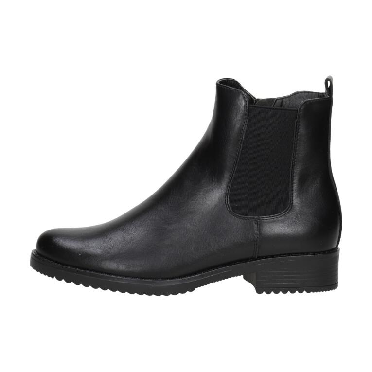 Czarne botki damskie VINCEZA 10822 PU