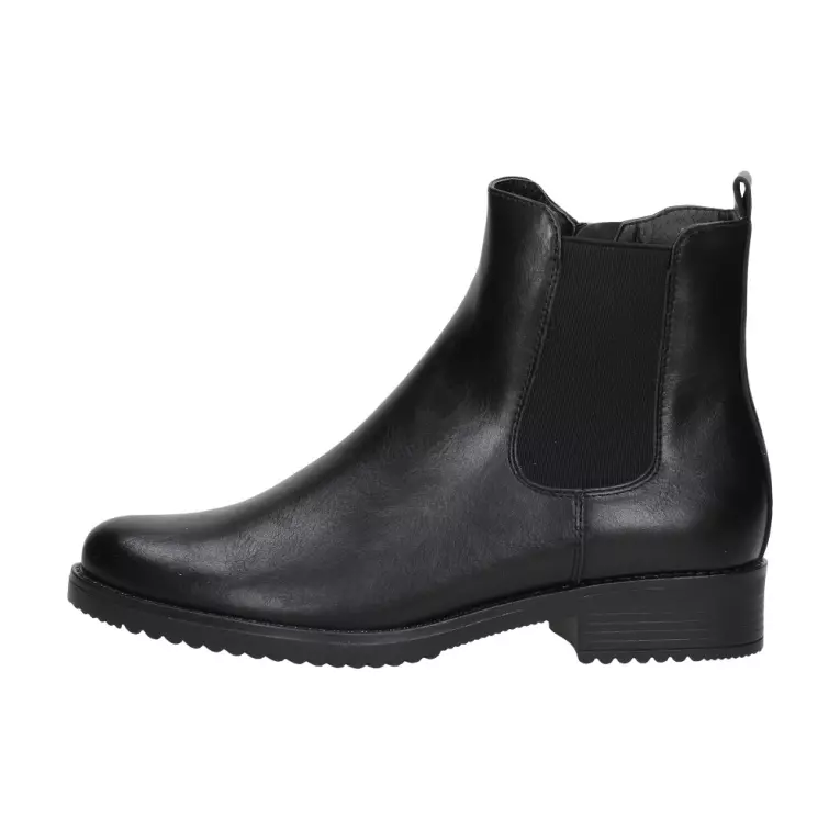 Czarne botki damskie VINCEZA 10822 PU