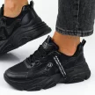 Czarne buty damskie sportowe VINCEZA 13577