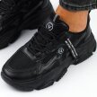 Czarne buty damskie sportowe VINCEZA 13577