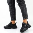 Czarne buty damskie sportowe VINCEZA 13577