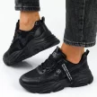 Czarne buty damskie sportowe VINCEZA 13577