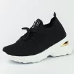 Czarne buty damskie sportowe VINCEZA 13576