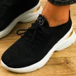 Czarne buty damskie sportowe VINCEZA 13576