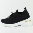 Czarne buty damskie sportowe VINCEZA 13576