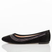 Czarne baleriny damskie Sabatina Zh20-5