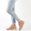 Beżowe sneakersy damskie, półbuty JEZZI 2169-1