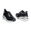 Czarne skórzane sneakersy, półbuty damskie T.SOKOLSKI J21-157