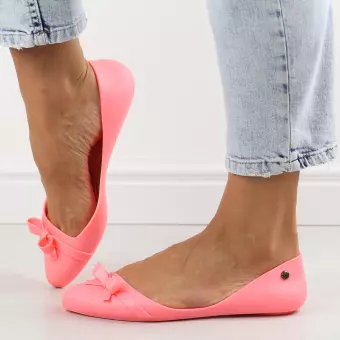 Różowe meliski buty damskie baleriny Vices Pt4