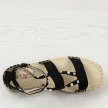 Czarne espadyle damskie, sandały S.Barski 33132